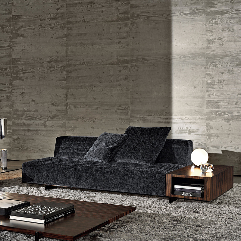 Minotti italiano mobilenero moderno e divano in lino mobili set set set set